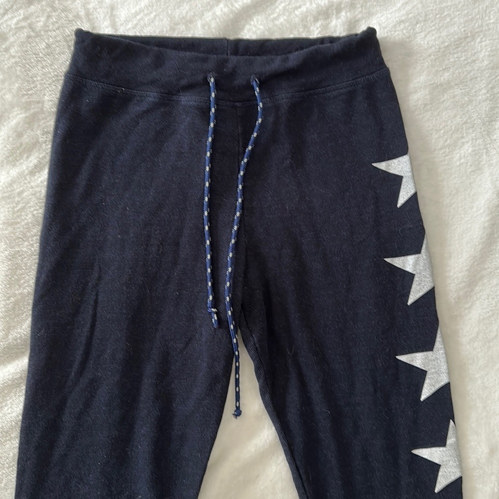 Sundry sweatpants navy blue and white